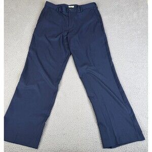 IZOD Golf Pants Mens 34x32 Blue Performance Classic Fit Performx‎ Preppy